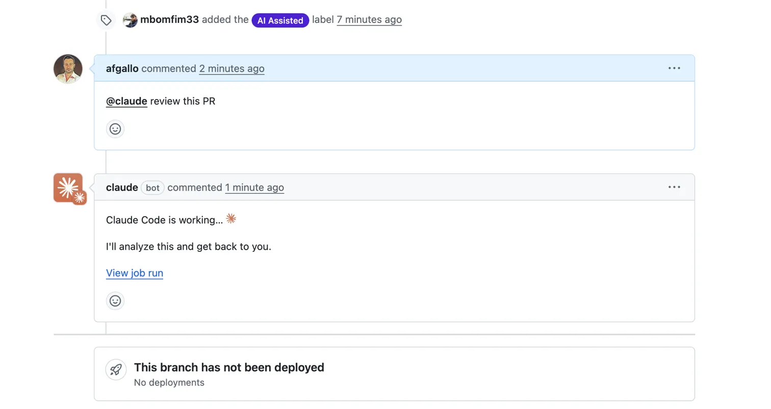 AI Agent working on code review